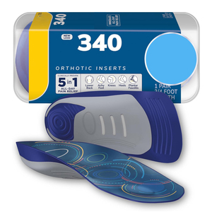 <span class=keywords><strong>Orthotics</strong></span> kustom 3/4 panjang sisipan, 5-in-1 All-Day menghilangkan rasa sakit untuk kaki, tumit & Plantar Fasciitis, dukungan lengkungan sepatu sol - Product Image 6
