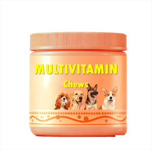 24 В 1 Мультивитаминные жевательные добавки OEM/OM для лечения зрения собак, кожной аллергии, пищеварения и ожирения - Product Image 1