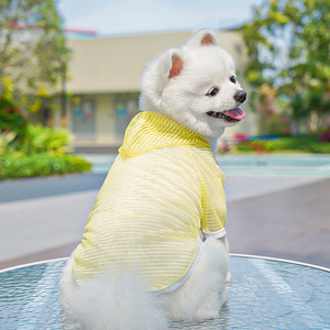 夏犬服日焼け止めペット服犬用ヨークシャーシャツ子犬猫ベスト<span class=keywords><strong>t</strong></span>シャツ犬パーカーRopa Para Perro - Product Image 4