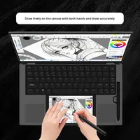 2025 Yeni Çift Ekranlı Laptop Tablet Kombinasyonu 15.6" +7" Sanatçı Pro Çizim Tableti Windows 11 165Hz 16G+1TB SSD Intel Business 4G