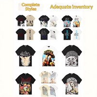 T-shirts pour hommes de haute qualité américains, style hip-hop, imprimé graphique, vêtements de créateur, t-shirt pour hommes