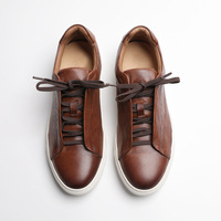 Chaussures de marche décontractées pour hommes en cuir véritable de qualité supérieure OEM pour le quotidien Baskets Lifestyle Chaussures de skateboard