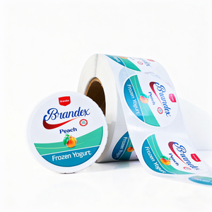 Tùy chỉnh chất kết dính mạnh mẽ không thấm nước Vinyl gia vị mứt nước sốt mật ong Jar có thể thực phẩm nhãn CuộN container bao bì Nhãn dán nhãn - Product Image 5