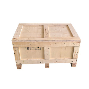 Jiaxing Ningsen Packaging Export Fumigation-Free Plywood <b>Crates</b> 650x650x750mm Customizable For Logistics Transportation - Product Image 4