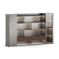 Bureau de direction en bois en forme de L, style moderne et luxueux, simple, pour directeur général, patron