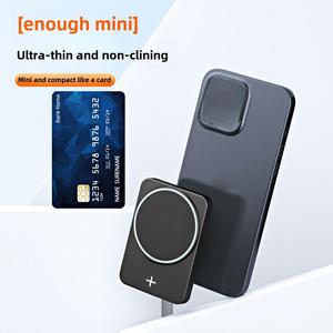 Chất lượng cao mới siêu mỏng <span class=keywords><strong>5000mAh</strong></span> ngân hàng điện không dây sạc nhanh từ 15W sạc không dây - Product Image 6