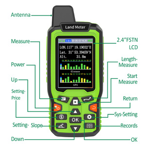 90 उच्च-सटीक बीहड़ हैंडहेल्ड जीपीएस सर्वेक्षण, खेतों और पार्किंग स्थलों में दूरी को मापने के लिए आदर्श - Product Image 5