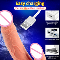 Vibromasseur réaliste de haute qualité à double fonction pour la stimulation du point G et du clitoris, ventouse puissante, vibromasseur étanche