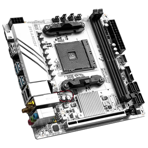 สำหรับ jginyue มาเธอร์บอร์ด Mini ITX AM4 <span class=keywords><strong>B550</strong></span>สนับสนุนหน่วยประมวลผล Ryzen R5 4000/5000ซีรีส์ DDR4แรม PCI-E 4.0 B550i การเล่นเกม - Product Image 4