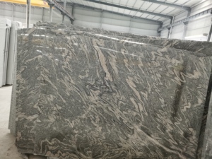 Losas de Granito Blanco de Vietnam con Patrón de Puntos Grises para Encimeras de Cocina y Proyectos de Muebles de Baño - Product Image 4