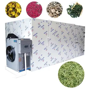 China KINKAI Brand Dryer Flower Tea Moringa Leaf Tea Dryer zafferano Flower Tea essiccazione forno essiccatore industriale per erbe vegetali