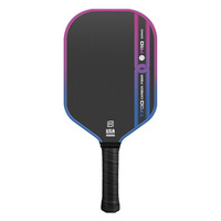 Raquette de pickleball rectangulaire en fibre de carbone T700 approuvée aux États-Unis, ensemble complet exclusif transfrontalier avec raquettes