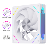 SNOWMAN GK100 % Source d'usine personnalisé ARGB RGB LOGO 12cm PC cuivre ventilateur de refroidissement pour boîtier d'ordinateur processeur refroidisseur de processeur