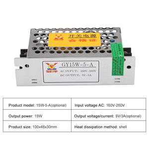 Guanyang chuyển mạch cung cấp điện 15 Wát 5A chuyển mạch cung cấp điện cho máy khắc phụ kiện - Product Image 4