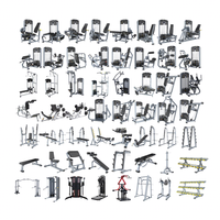2025 ensemble d'équipement de gymnastique professionnel ensemble d'équipement de Fitness de musculation complet du corps avec fonctions de jambe poitrine bras