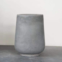 Grand pot de fleurs moderne en béton, pièces, planteur, vente en gros