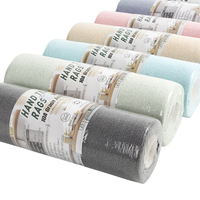 Rouleaux de chiffons de nettoyage en microfibre pour cuisine, 20/30/50/75 pièces, serviettes détachables 30x30cm, réutilisables et lavables