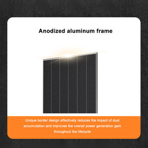両面発電N型二重ガラス太陽光パネル 603W-630W Topcon 500W 550W 700W 720W 1000W ソーラーパネル - Product Image 3