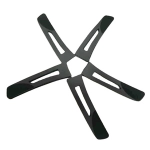 Sangles noires auto-adhésives en TPU élastique avec boucles en forme de lame pour vêtements et usage extérieur - Product Image 5