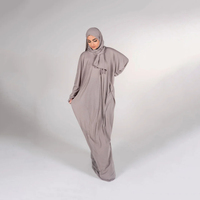 2023 Vente en Gros Abaya Égyptienne Nouveau Produit Turque Dubaï Telekung Khimar Hijab Pudique pour Femmes Musulmanes Vêtements Islamiques