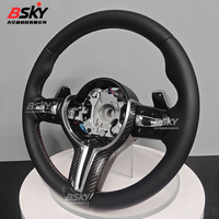 Volant en Cuir pour BMW Séries F01 F10 F11 F15 F20 F22 F30 F32 F33 F34 F31 F36 F80 F82 F90 E36 E39 E46 E60M