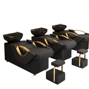 Shampooing Lit Salon De Beauté Dédié Massage Lit Chaise Moderne Simple Coiffure Flush Lit En Gros - Product Image 5