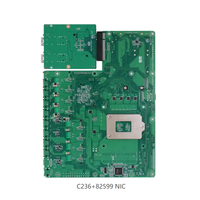 BKHD personnalisé 5G 4G WIFI 4K OEM ODM personnalisé C236 Intel DDR4 SSD PFsense pare-feu carte mère 8 * Lan Port Mikrotik VPN routeur souple