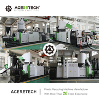 Fournisseur d'usine ACS-PRO PRO 1000 kg/h boîte à poisson matériau en mousse granulés faisant la Machine ligne de pelletisation de recyclage moteur PC EPS PA
