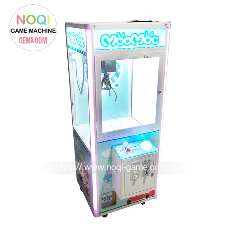 Игровой автомат с Белым Кроликом, приемником купюр, плюшевая игрушка-кран для кукол малого размера