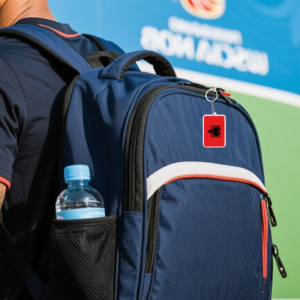 Acrylic Keychains & Pendants Light Keychains Albania Flags Various Countries Accessories for Fans - Product Image 5