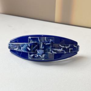 Pinza para el pelo de acetato de 8 cm, hecha a mano, nuevo estilo coreano, lazo retorcido, estampado de leopardo, elegante y con clase, accesorio para el pelo para mamá - Product Image 6