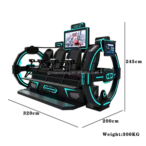 Factory Direct Simulador de 4 plazas 9D VR <span class=keywords><strong>PC</strong></span> duradera Uso doméstico en interiores Juego de películas de realidad virtual Metal duradero para parques temáticos - Product Image 4
