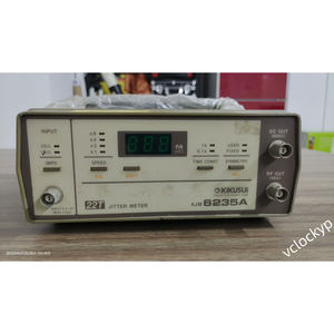 Medidor de Jitter para CD KIKUSUI KJM6235A KZJ-GJ-6633, Usado, Probado, de Segunda Mano - Product Image 4