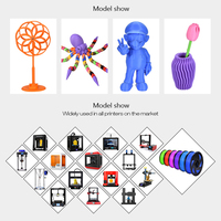 Filament PLA pour imprimante 3D Antinsky OEM 1,75 mm/2,85 mm de haute qualité, lisse et imprimé, 1 kg/rouleau, vente chaude, fabrication directe en usine