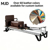 MJD Reformer de Pilates en aluminium professionnel pour studio, lit de Pilates pour salle de sport commerciale, machine de Pilates à chariot silencieux, personnalisable