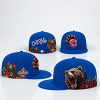 Nouvelles casquettes de baseball ajustées Eras Fifty originales de haute qualité, casquettes sportives à fermeture snapback, GORRAS pour hommes, vente en gros