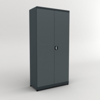 Armoire de rangement robuste en acier laminé à froid de haute qualité, 2 tiroirs, porte à charnières, système de verrouillage à 3 points, OEM/ODM, OBM, personnalisable