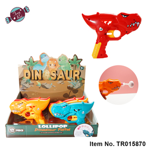 Hot Selling Funny Plastic Dinosaur Shape <strong>Gun</strong> with <strong>Lollipop</strong> and Jelly Bean Candy Cartoon Toys for Boys and Girls EN71 Certified - Product Image 5