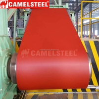 Bobines d'acier de haute qualité CAMELSTEEL conformes à la norme ASTM, personnalisables, prépeintes PPGI PPGL, revêtement couleur, pour tôles de toiture 0,21-0,50 mm
