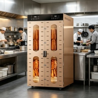 Déshydrateur industriel pour la production de biltong et de snacks à base de viande, fourni directement par l'usine