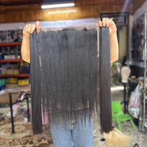 Cabello Humano Vietnamita de Alta Calidad, Extensiones de Cabello Virgen 100% Natural con Doble Trama para el Mercado de Exportación - Product Image 1