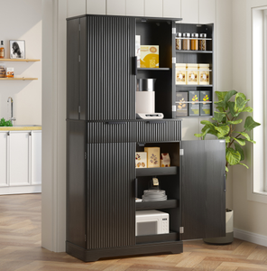 Antique Vintage Wine Bar Cabinet Modern Home Furniture for Living Room Bedroom Office Kitchen Metal and Wood for <b>Storage</b> - Product Image 3