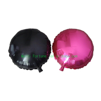 Ballons gonflables en aluminium de 18 pouces, ronds, en mylar, avec motif imprimé de dessins animés pour les décorations de fête d'anniversaire et de Noël