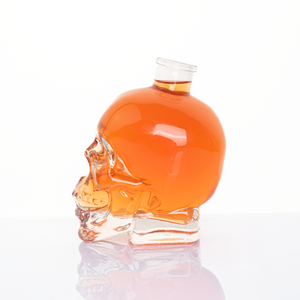 Exquisite <strong>Glass</strong> <strong>Bottles</strong> <strong>Skull</strong>-shaped Design Spirit <strong>Bottles</strong> for Tequila Whiskey Brandy Gin Vodka 500ml 700ml 750ml LGG-408 - Product Image 4