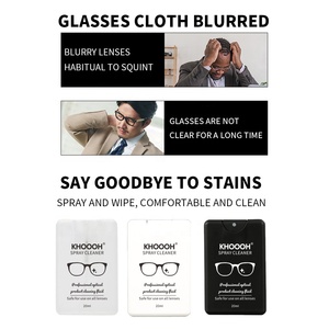 Tipo di carta portatile in plastica <span class=keywords><strong>per</strong></span> pulizia di <span class=keywords><strong>occhiali</strong></span> da sole <span class=keywords><strong>occhiali</strong></span> <span class=keywords><strong>per</strong></span> <span class=keywords><strong>occhiali</strong></span> da sole soluzione detergente <span class=keywords><strong>per</strong></span> lenti a spruzzo/lenti - Product Image 3