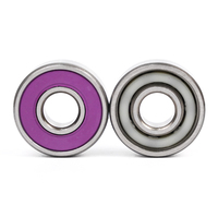 Roulements à billes pour skateboard en acier chromé personnalisés, double rangée ABEC-7/9/11, vente en gros