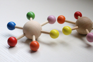 Toupie solaire éducative en bois, jouet amusant de bureau anti-stress pour enfants de maternelle - Product Image 3