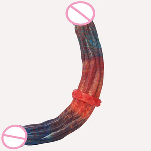 LUUK <span class=keywords><strong>gros</strong></span> flexible en caoutchouc coq réaliste en plastique souple gode de sexe <span class=keywords><strong>anal</strong></span> bouchons pénis G-spot gode jouet - Product Image 5
