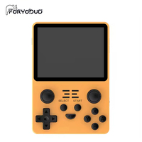 Console de jeux vidéo rétro Powkiddy RGB20S Mini, écran IPS 3,5 pouces grand format, avec plus de 3000 jeux classiques intégrés, manette RGB20S