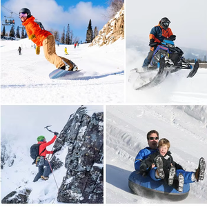 Meilleurs gants de ski et de snowboard pour enfants et hommes, doublure en cuir de porc sublimé pour temps froid - Product Image 6